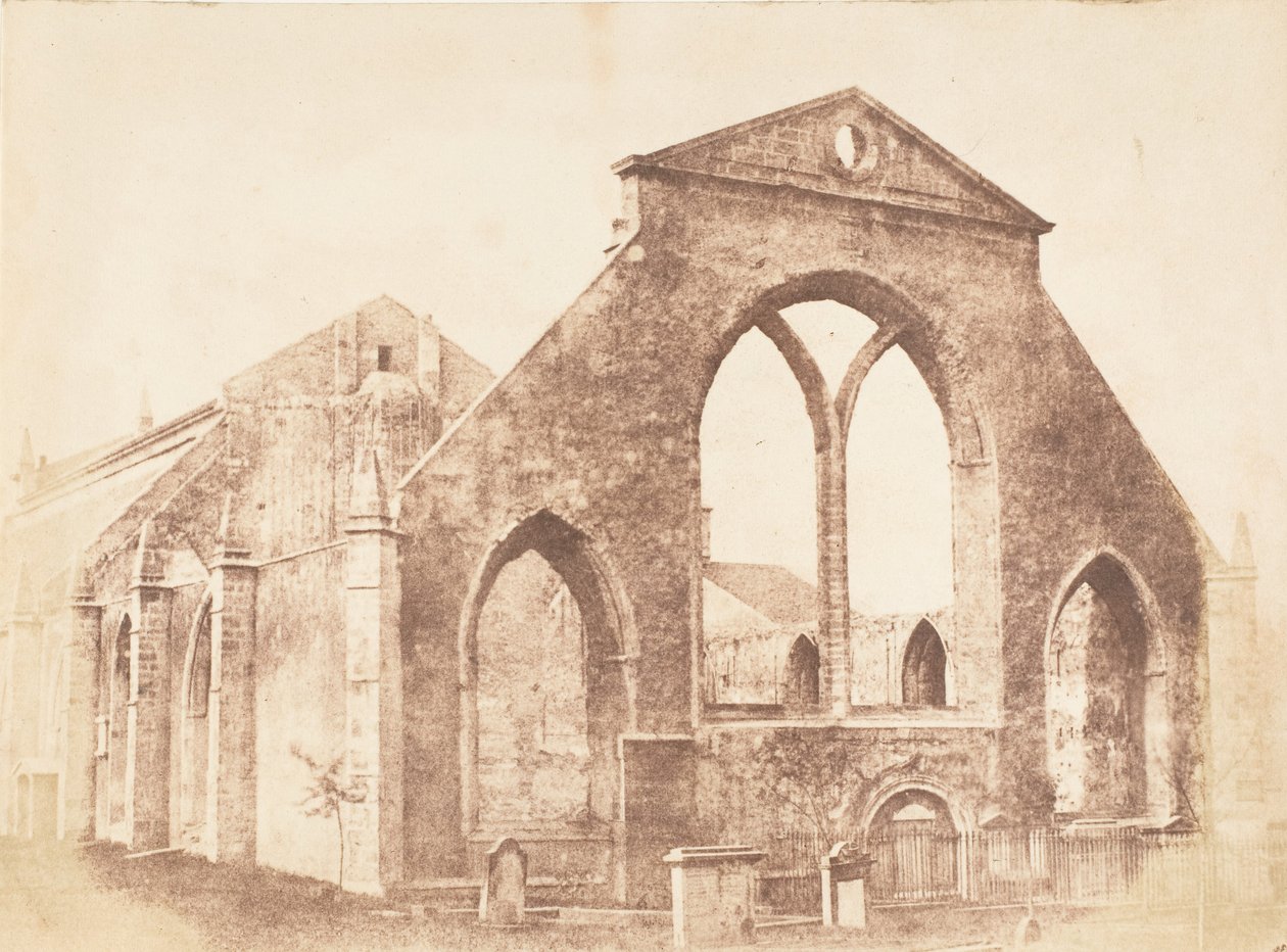 Edinburgh. Greyfriars templomkertje, 1843-47. Alkotók: David Octavius Hill, Robert Adamson, Hill & Adamson. alkotó: Hill and Adamson