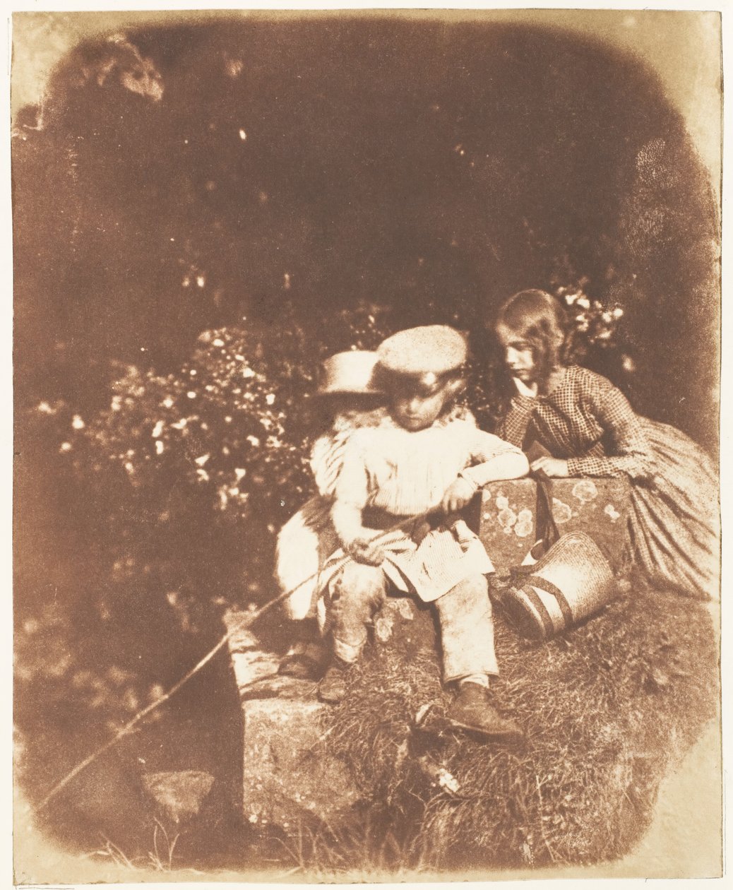 Finlay Children, 1843-47. Alkotók: David Octavius Hill, Robert Adamson, Hill & Adamson. alkotó: Hill and Adamson