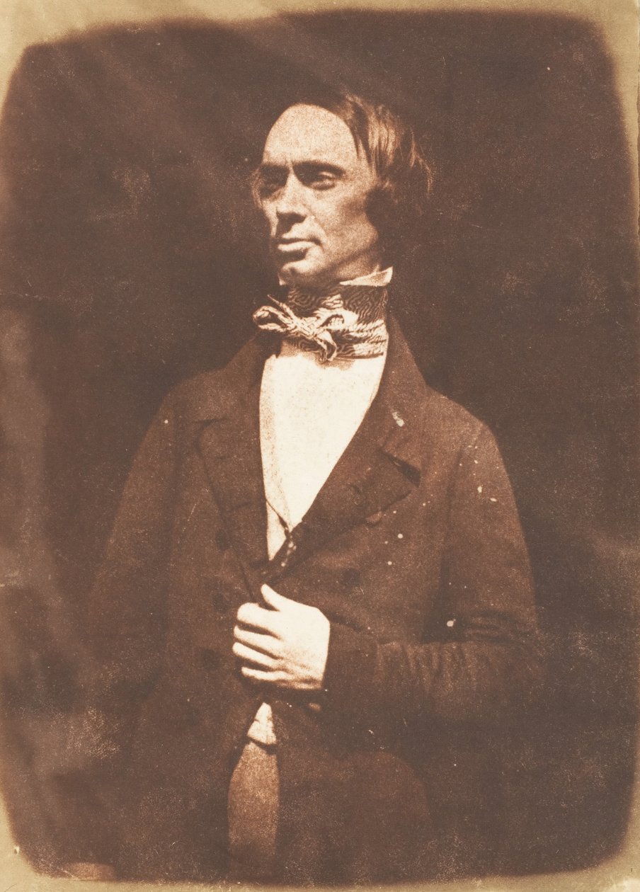 H.B. Johnston, R.S.A., 1843-47. Alkotók: David Octavius Hill, Robert Adamson, Hill & Adamson. alkotó: Hill and Adamson