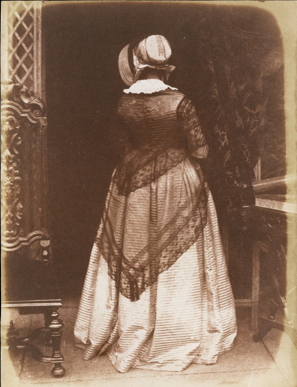 Lady Ruthven, kb. 1845. Alkotók: David Octavius Hill, Robert Adamson, Hill & Adamson. alkotó: Hill and Adamson