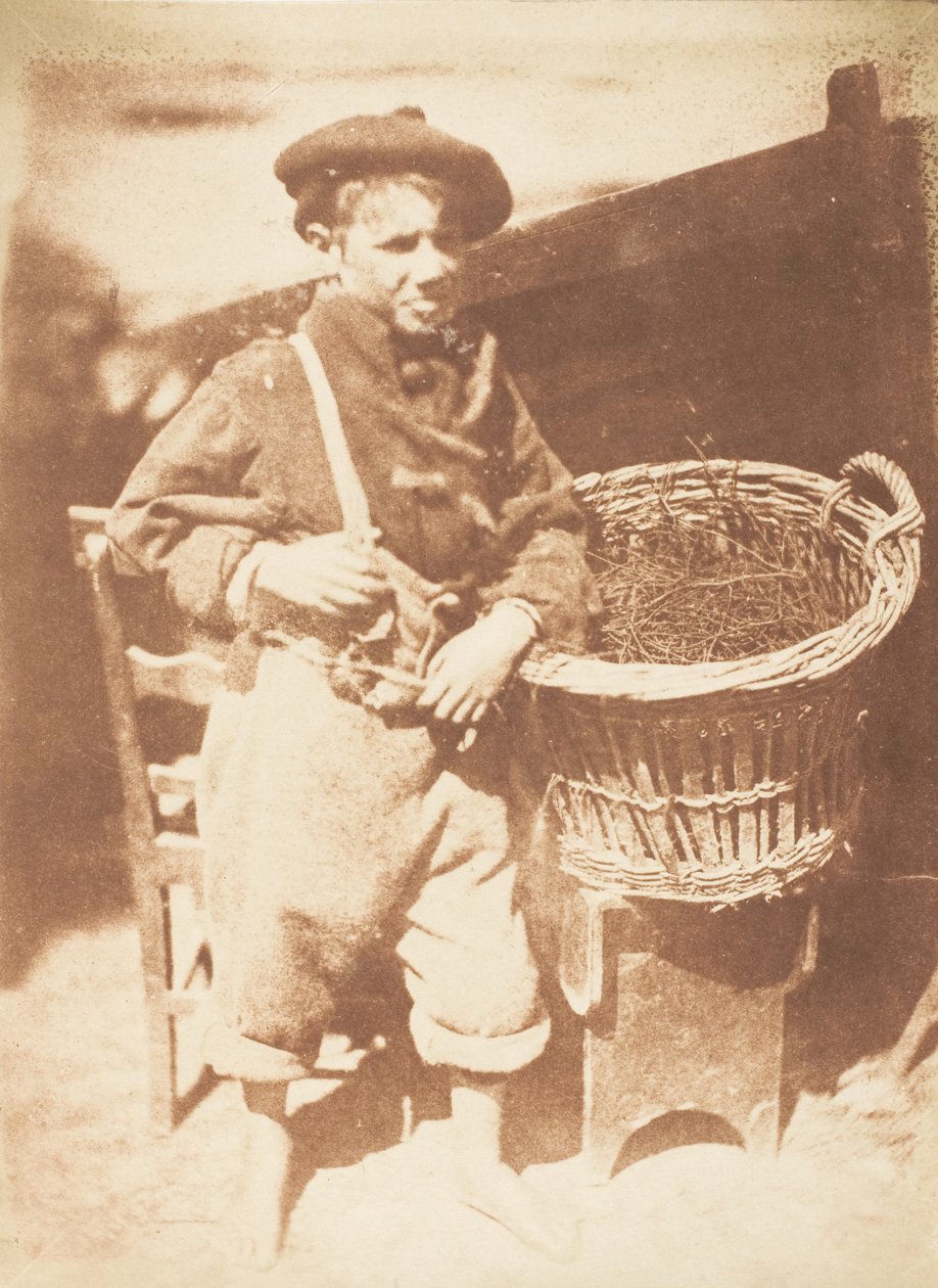 Newhaven Boy, 1843-47. Alkotók: David Octavius Hill, Robert Adamson, Hill & Adamson. alkotó: Hill and Adamson