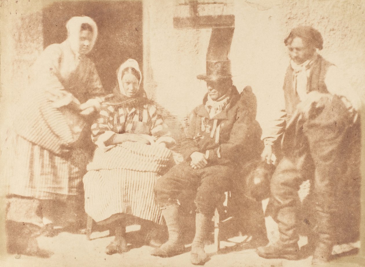 Newhaven család, 1843-47. Alkotók: David Octavius Hill, Robert Adamson, Hill & Adamson. alkotó: Hill and Adamson