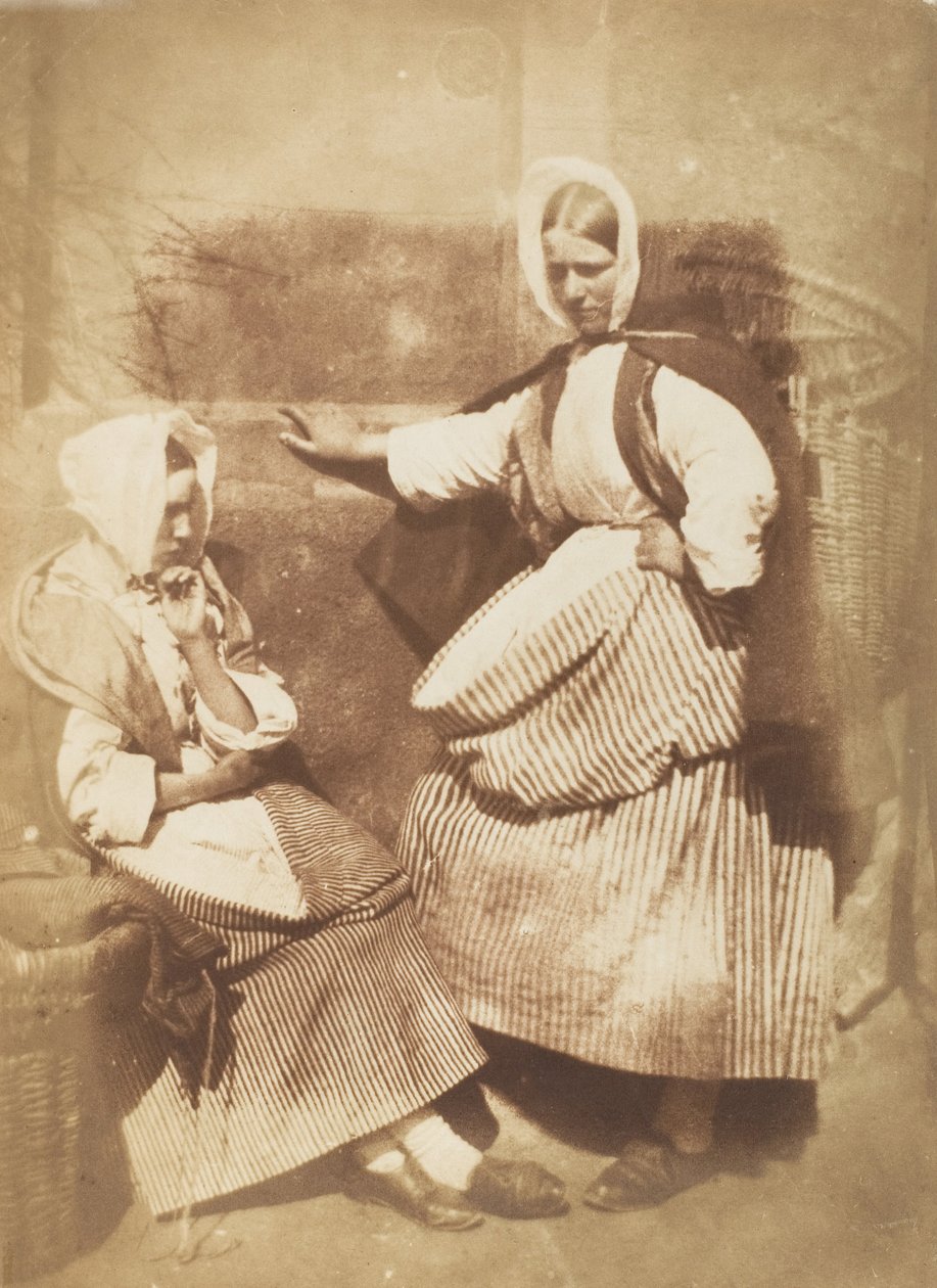 Newhaven Fishwives, 1843-47. Alkotók: David Octavius Hill, Robert Adamson, Hill & Adamson. alkotó: Hill and Adamson