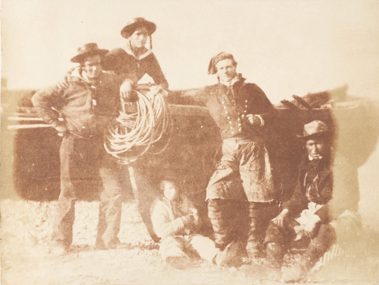 Newhaven Group, 1843-47. Alkotók: David Octavius Hill, Robert Adamson, Hill & Adamson. alkotó: Hill and Adamson