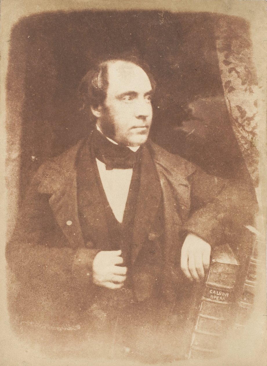 George Lewis tiszteletes, Dundee, 1843-47. Alkotók: David Octavius Hill, Robert Adamson, Hill & Adamson. alkotó: Hill and Adamson
