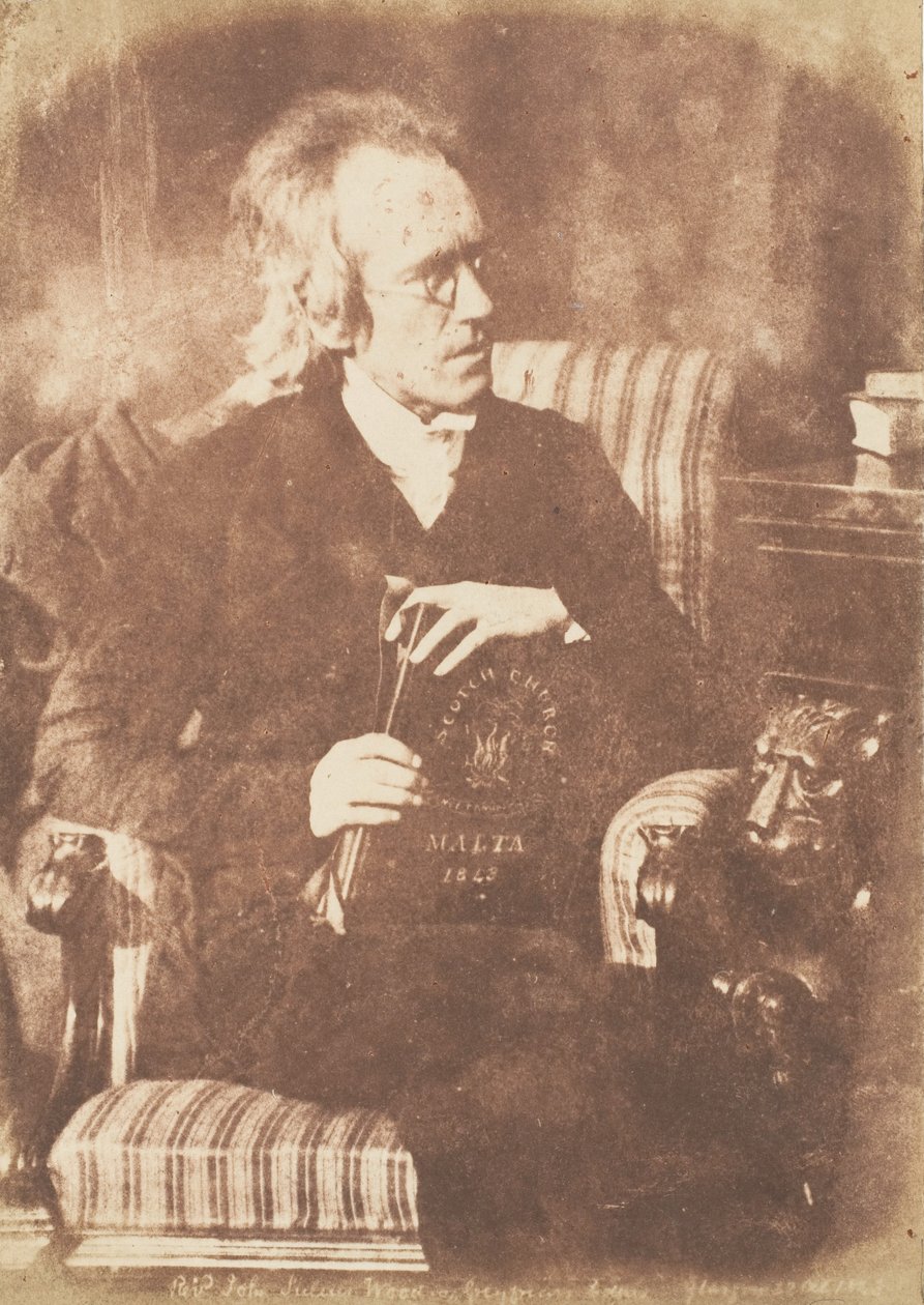 John Julius Wood tiszteletes, 1843-47. Alkotók: David Octavius Hill, Robert Adamson, Hill & Adamson. alkotó: Hill and Adamson