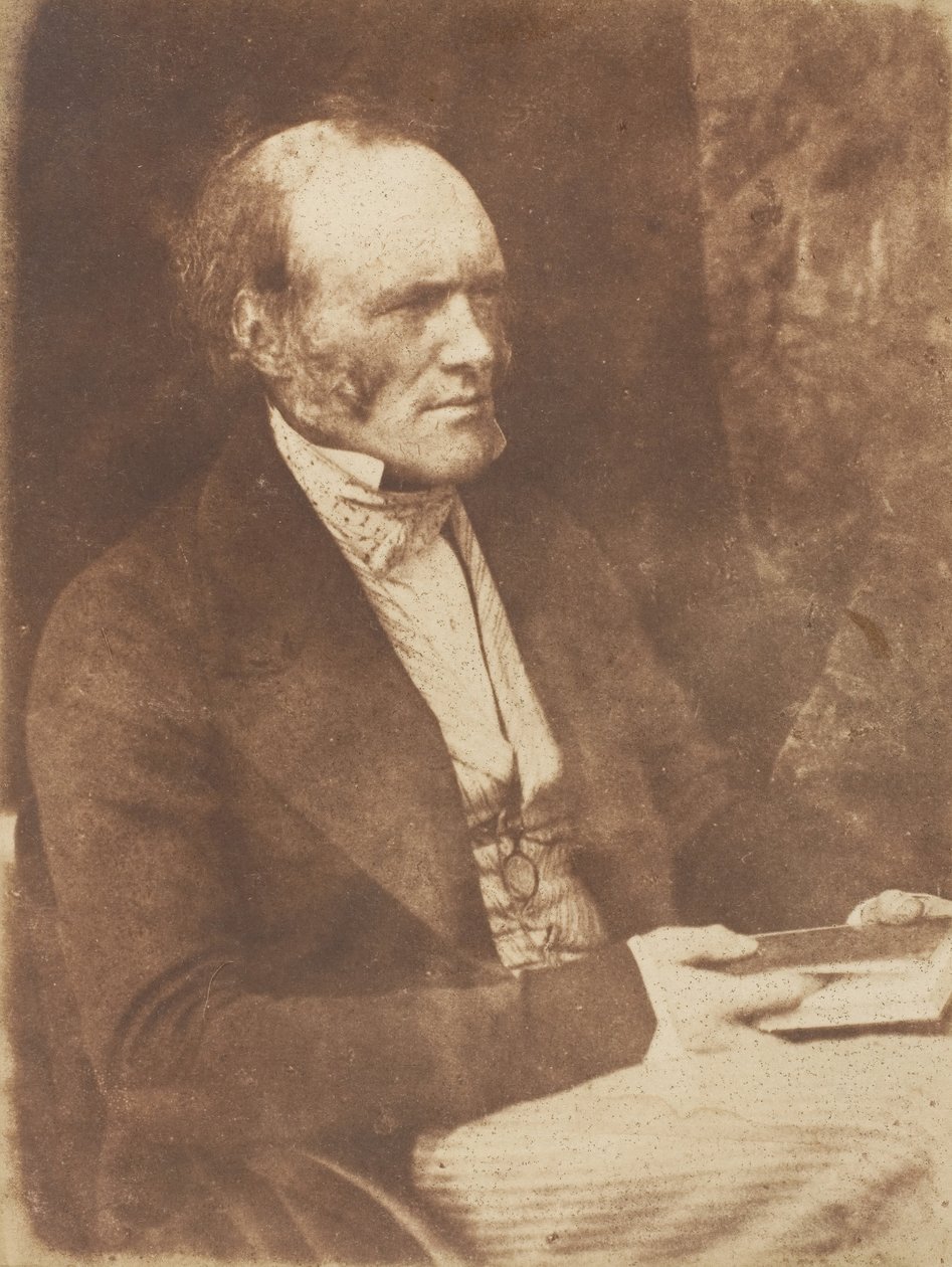 Sir Charles Lyell - geológus, 1843-47. Alkotók: David Octavius Hill, Robert Adamson, Hill & Adamson. alkotó: Hill and Adamson
