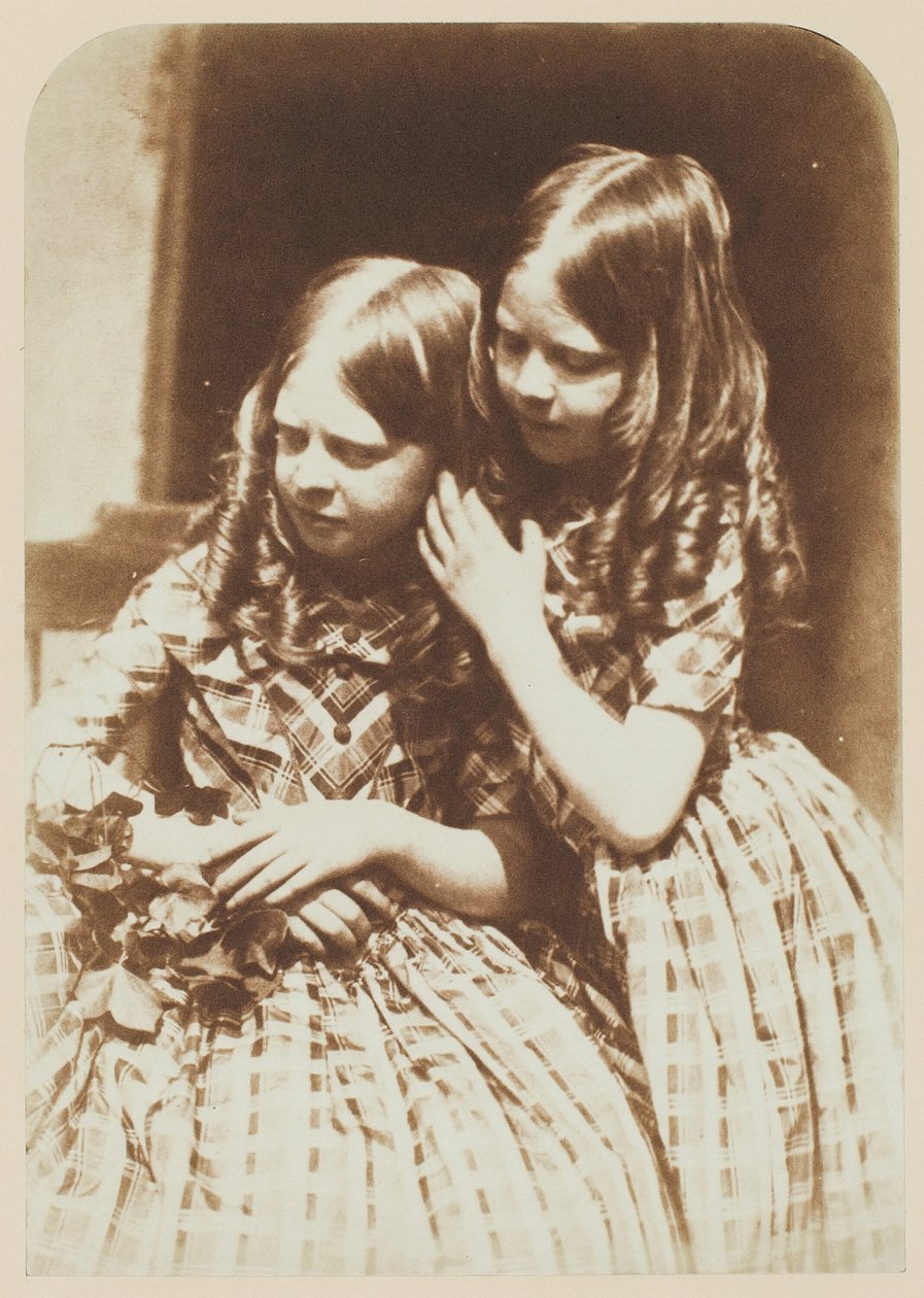 A Miss Grierson c. 1845. Alkotók: David Octavius Hill, Robert Adamson, Hill & Adamson. alkotó: Hill and Adamson