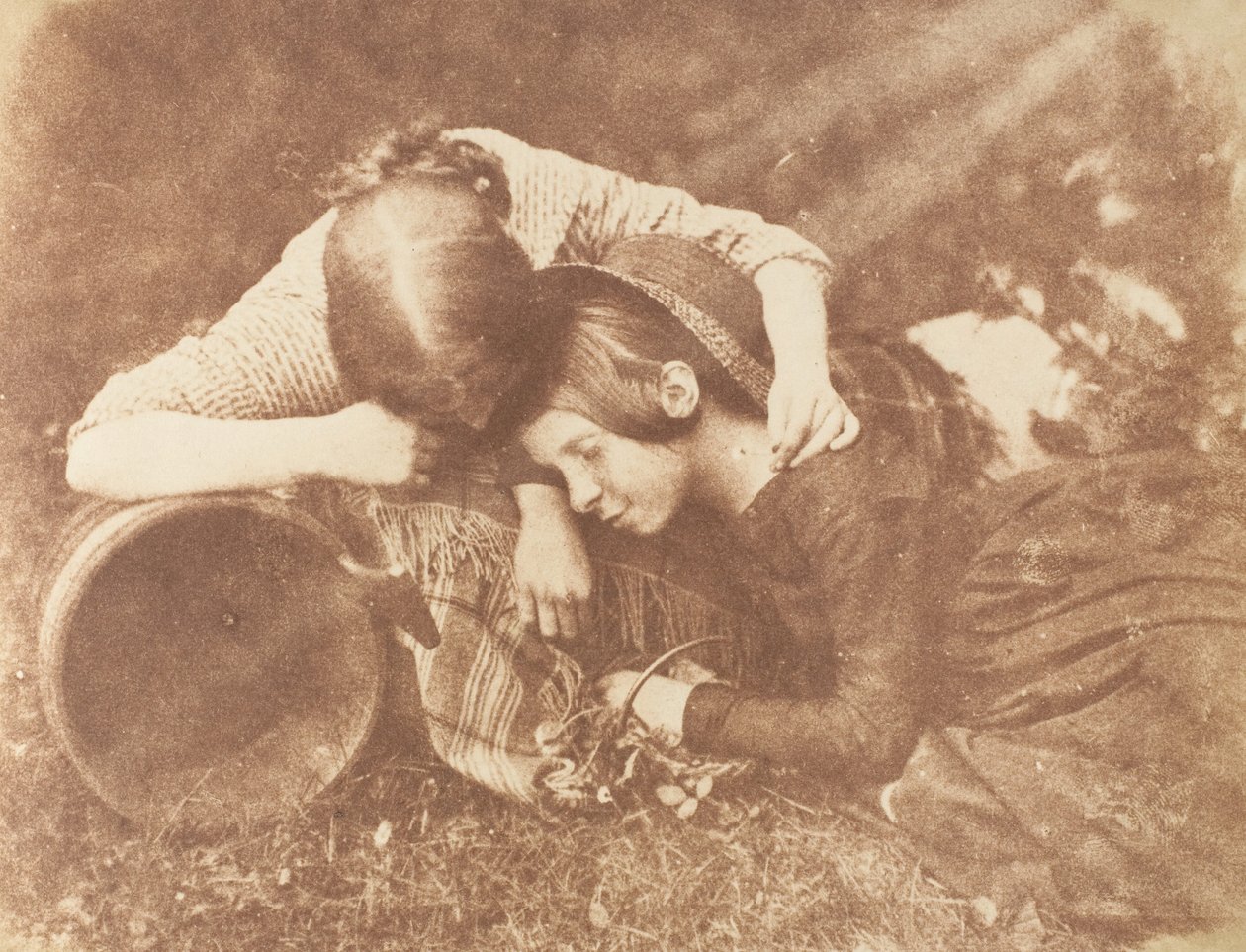 McCandlish kisasszonyok, 1843-47. Alkotók: David Octavius Hill, Robert Adamson, Hill & Adamson. alkotó: Hill and Adamson