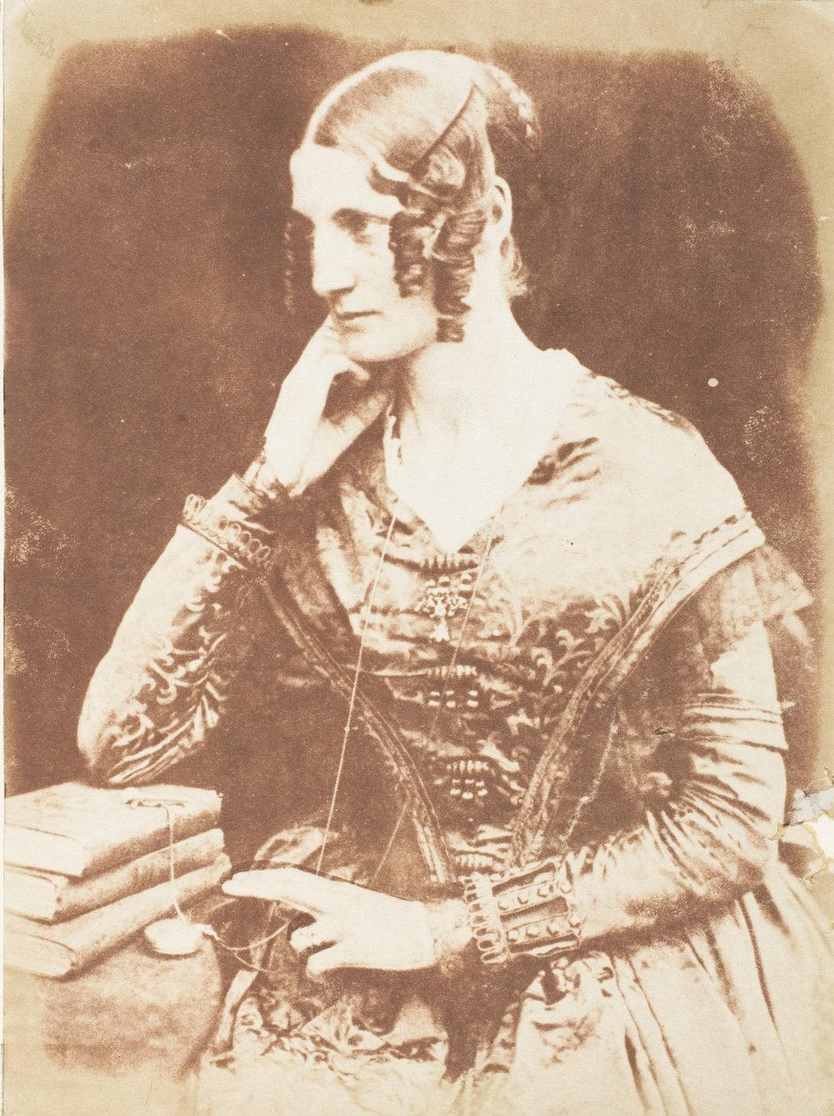 Azonosítatlan nő, 1843-47. Alkotók: David Octavius Hill, Robert Adamson, Hill & Adamson. alkotó: Hill and Adamson