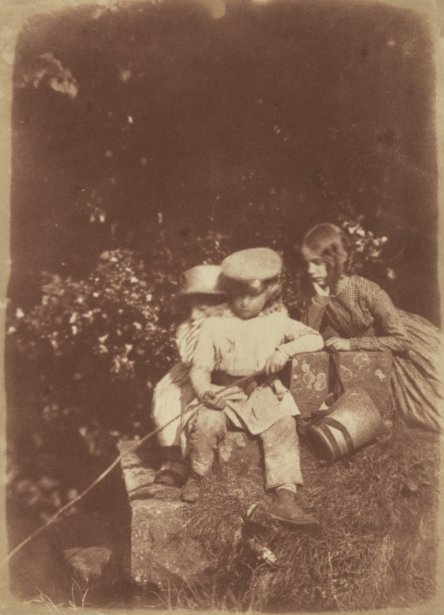 A Minnow-medencében, 1843-1847. Alkotók: David Octavius Hill, Robert Adamson. alkotó: David Octavius Hill, Robert Adamson
