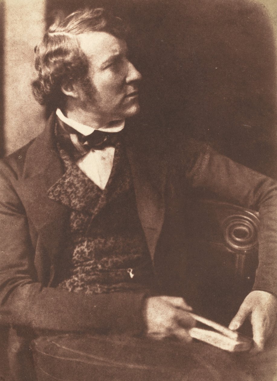John Stuart-Wortley, Wharncliffe 2. báró, 1843-1847. Alkotók: David Octavius Hill, Robert Adamson. alkotó: David Octavius Hill, Robert Adamson