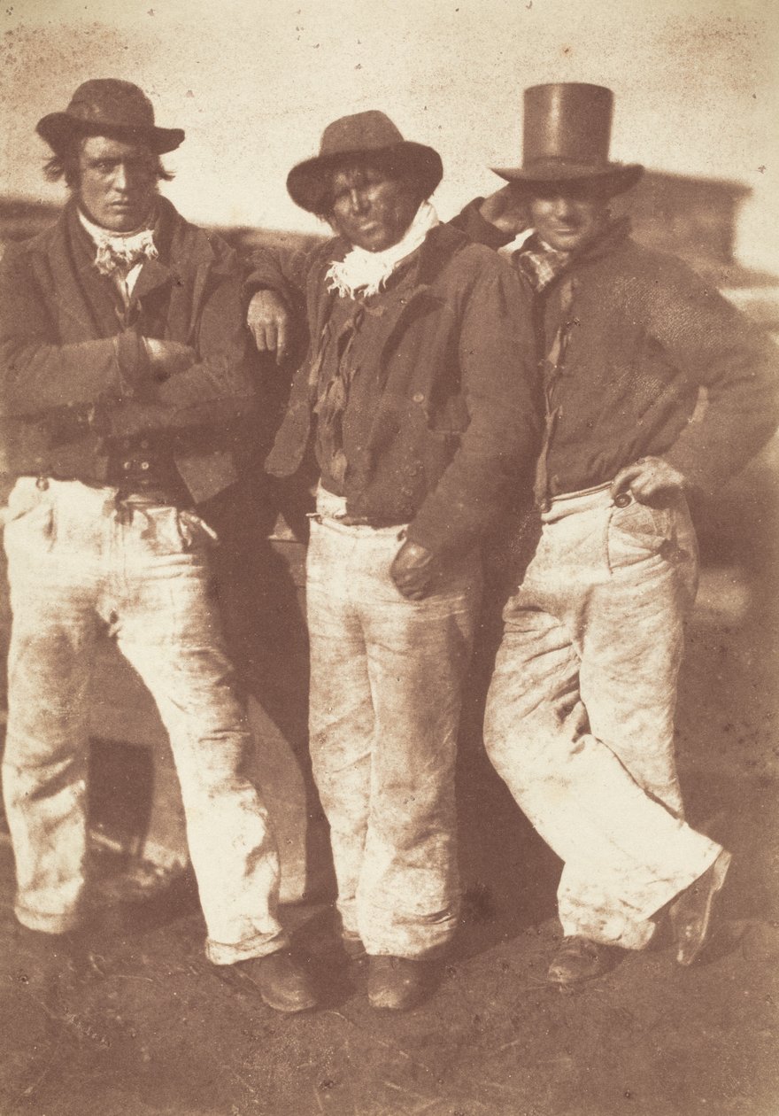 Alexander Rutherford, William Ramsay és John Linton,1843-1847 (fénykép) alkotó: David Octavius Hill