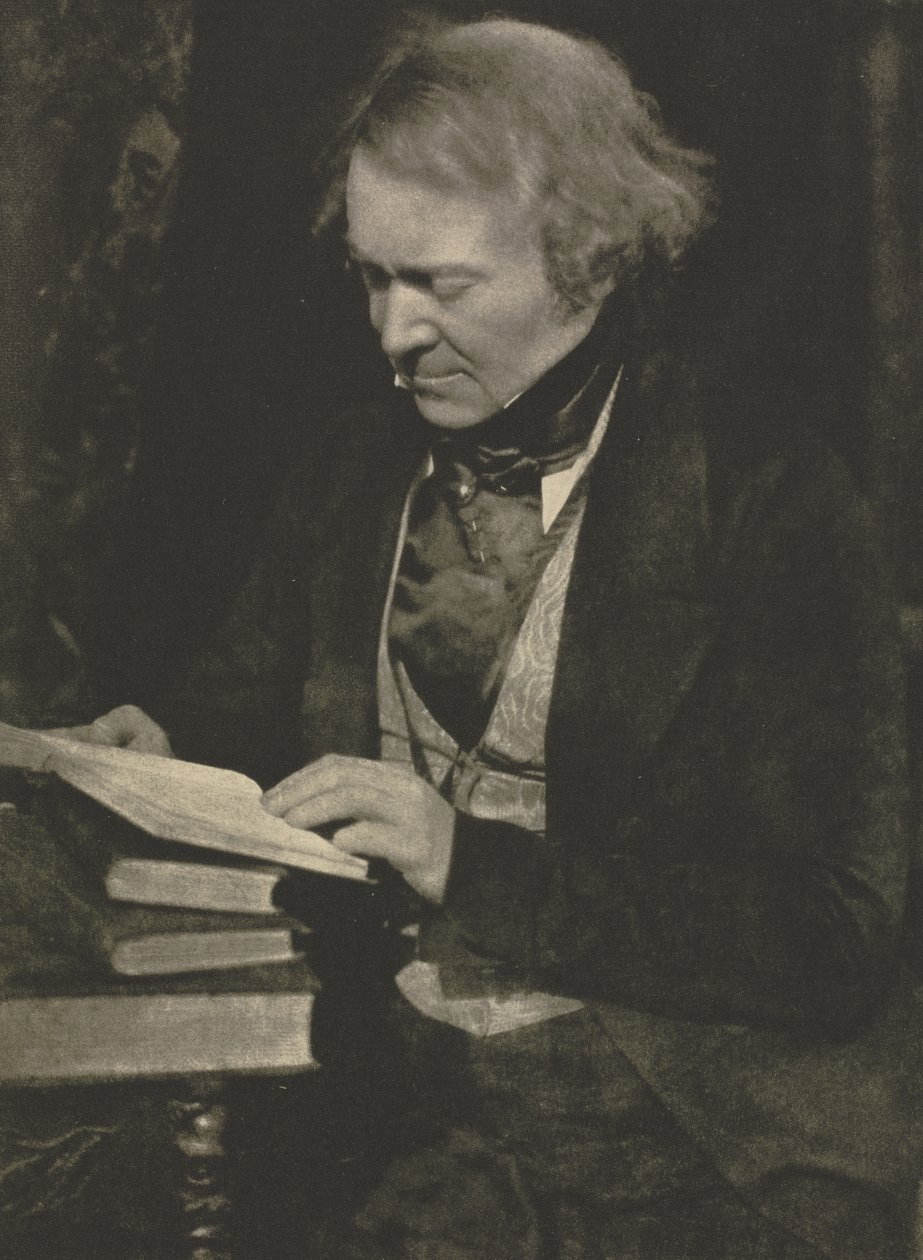 Kameramunka: Mr. Rintoul, szerkesztő "Spectator" alkotó: David Octavius Hill