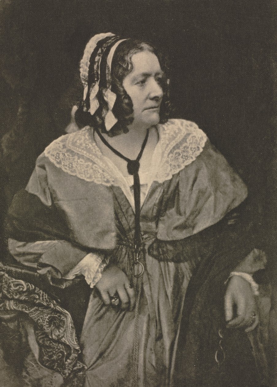 Kameramunka: Mrs. Anna Brownell Jameson, 1912. alkotó: David Octavius Hill