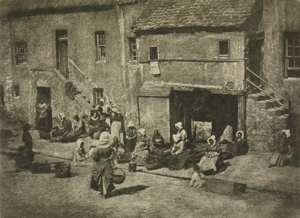 Kamera munka: Newhaven Fisheries alkotó: David Octavius Hill