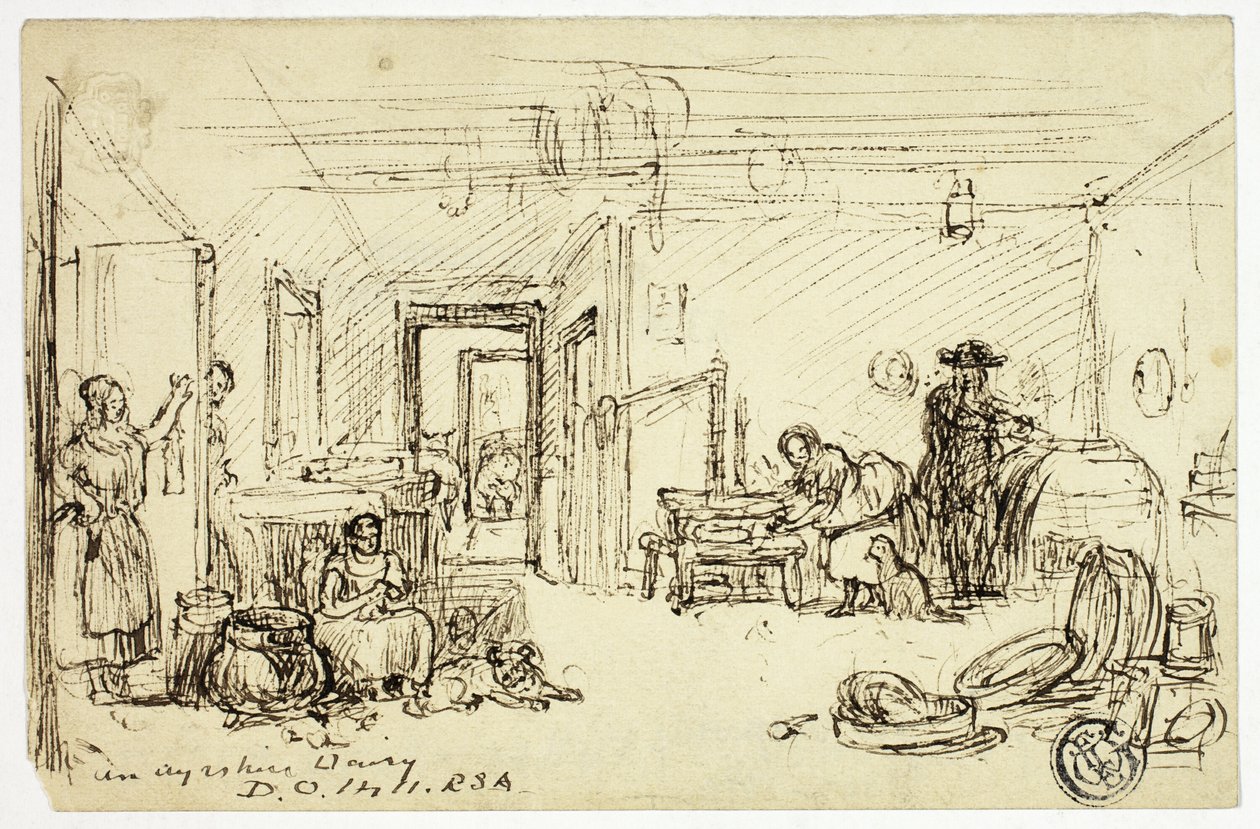 Ayrshire Dairy alkotó: David Octavius Hill