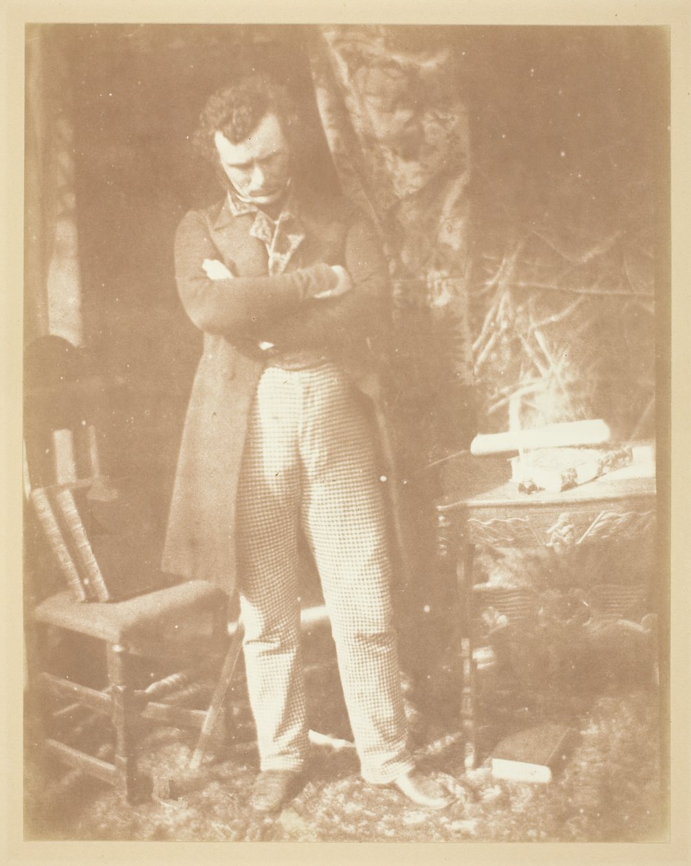 Mr. Robertson, a "The Witness" alszerkesztője alkotó: David Octavius Hill