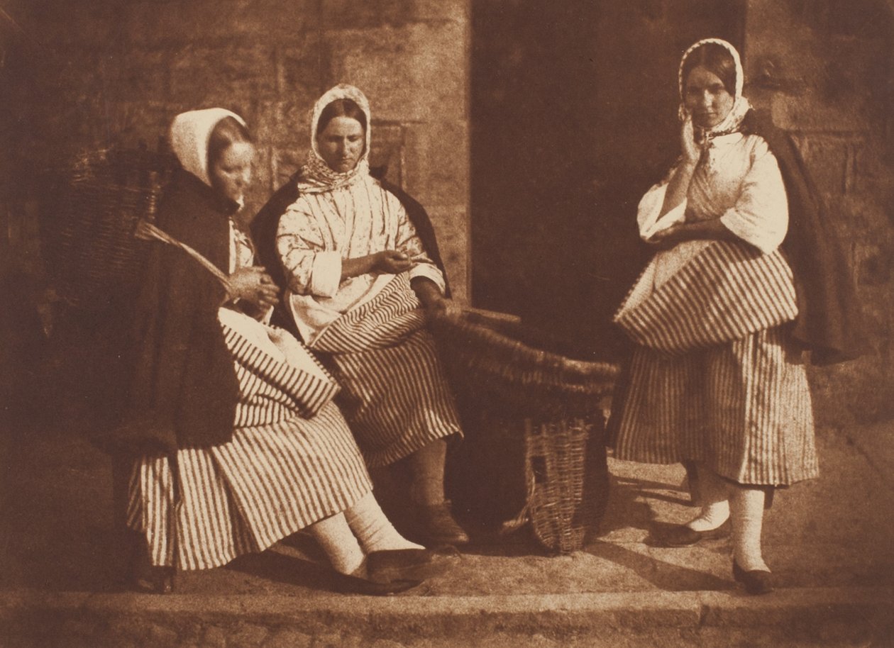 Mrs. Logan és két ismeretlen nő, Newhaven alkotó: David Octavius Hill
