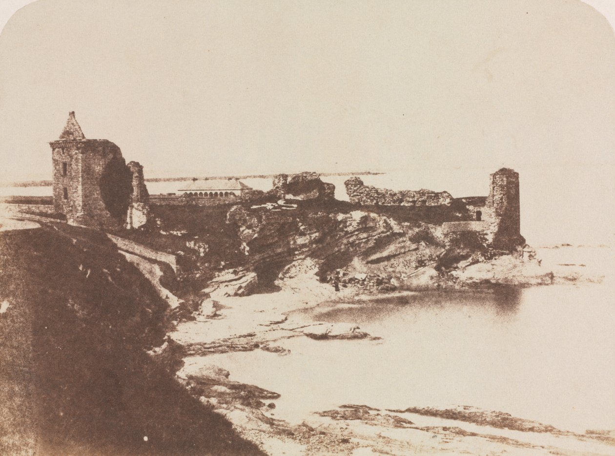 St. Andrews kastély, délkelet felől alkotó: David Octavius Hill