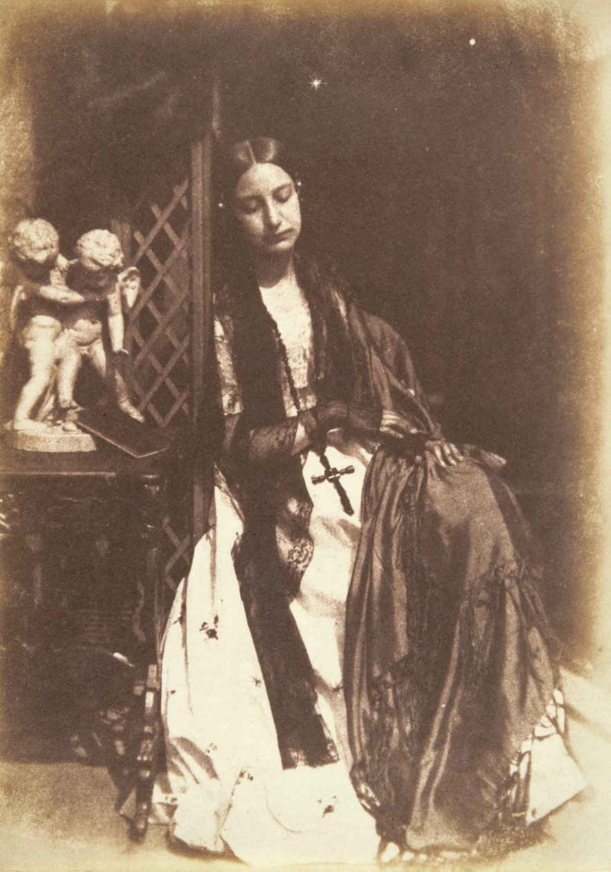 Miss Elizabeth Rigby (1809-93), később Lady Eastlake, 1844 körül alkotó: David Octavius Hill and Robert Adamson