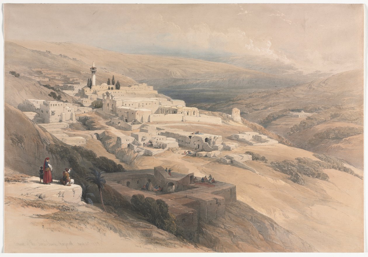 Terra-Santa kolostor, Názáret alkotó: David Roberts