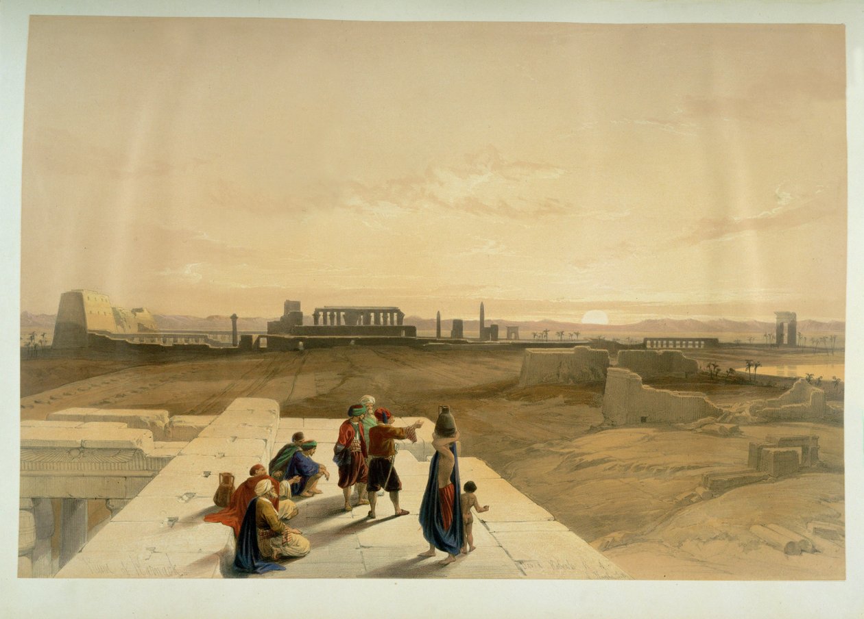 Dendera ... alkotó: David Roberts