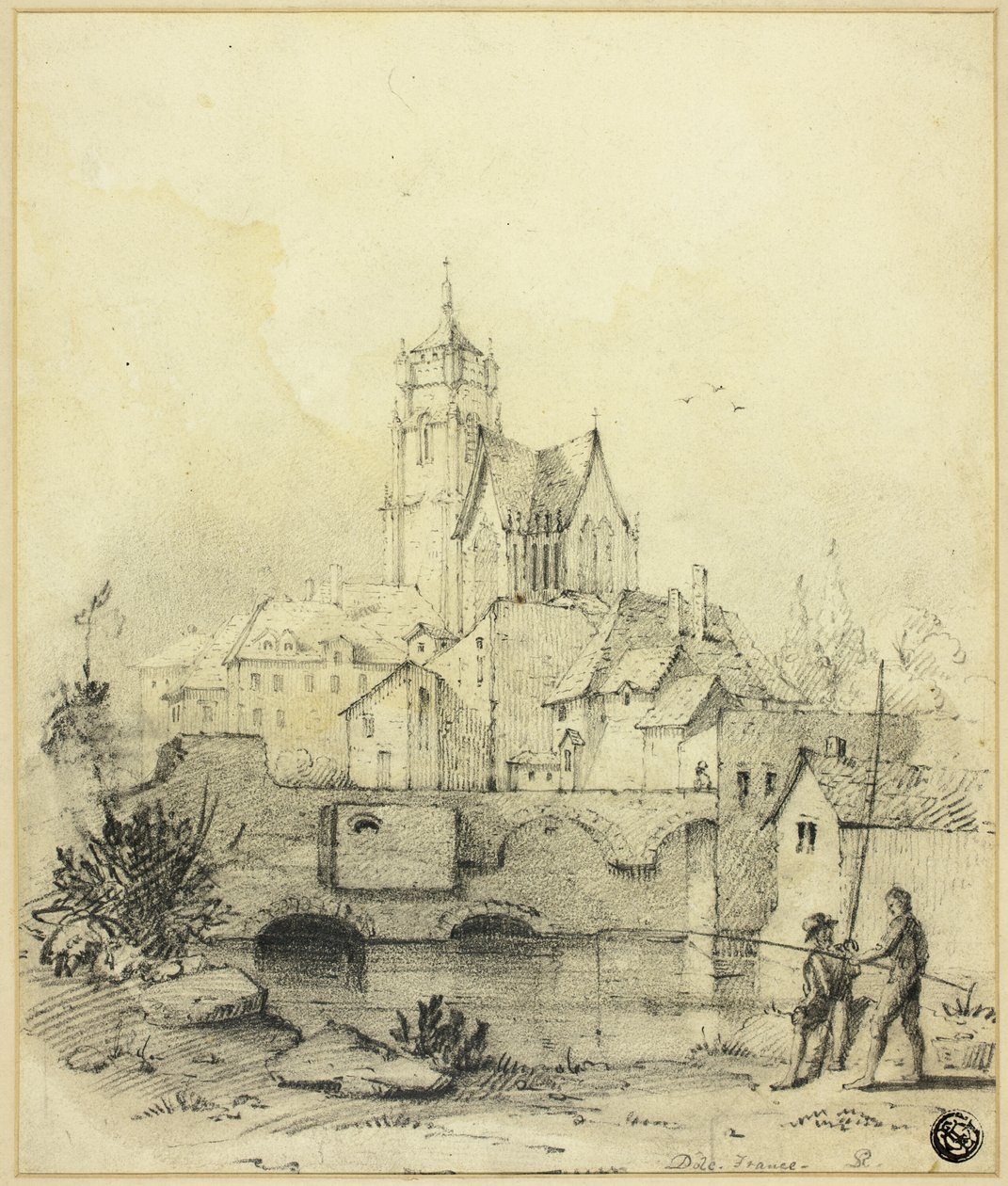 Dole, Franciaország alkotó: David Roberts