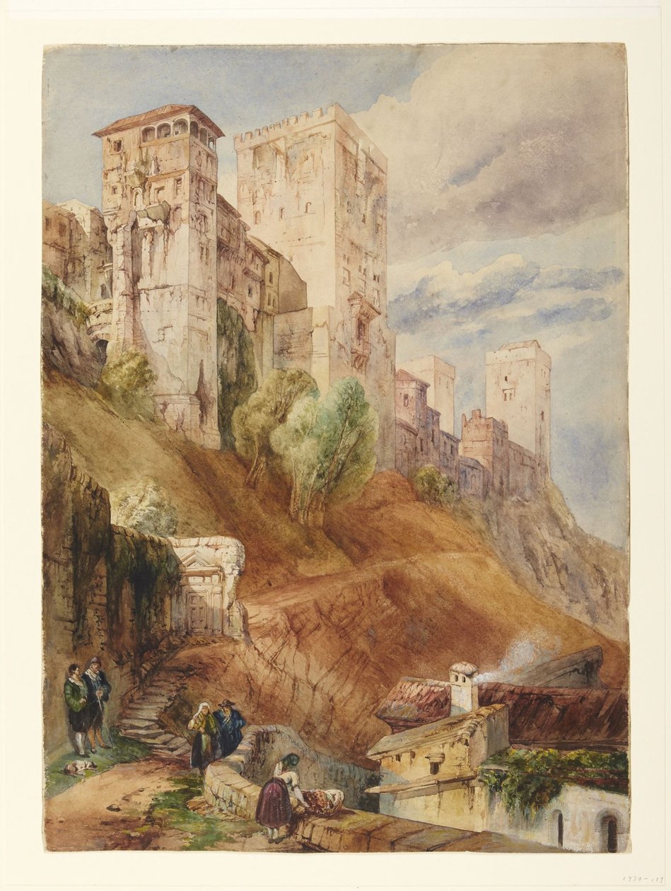 Az Alhambra erődje alkotó: David Roberts