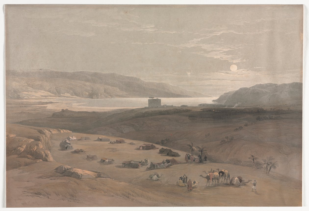 Jerikó, 1839. alkotó: David Roberts