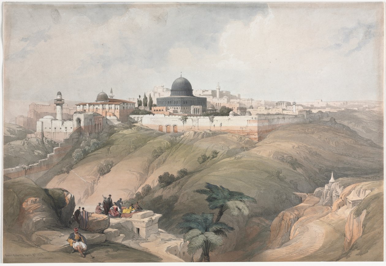 Jeruzsálem alkotó: David Roberts