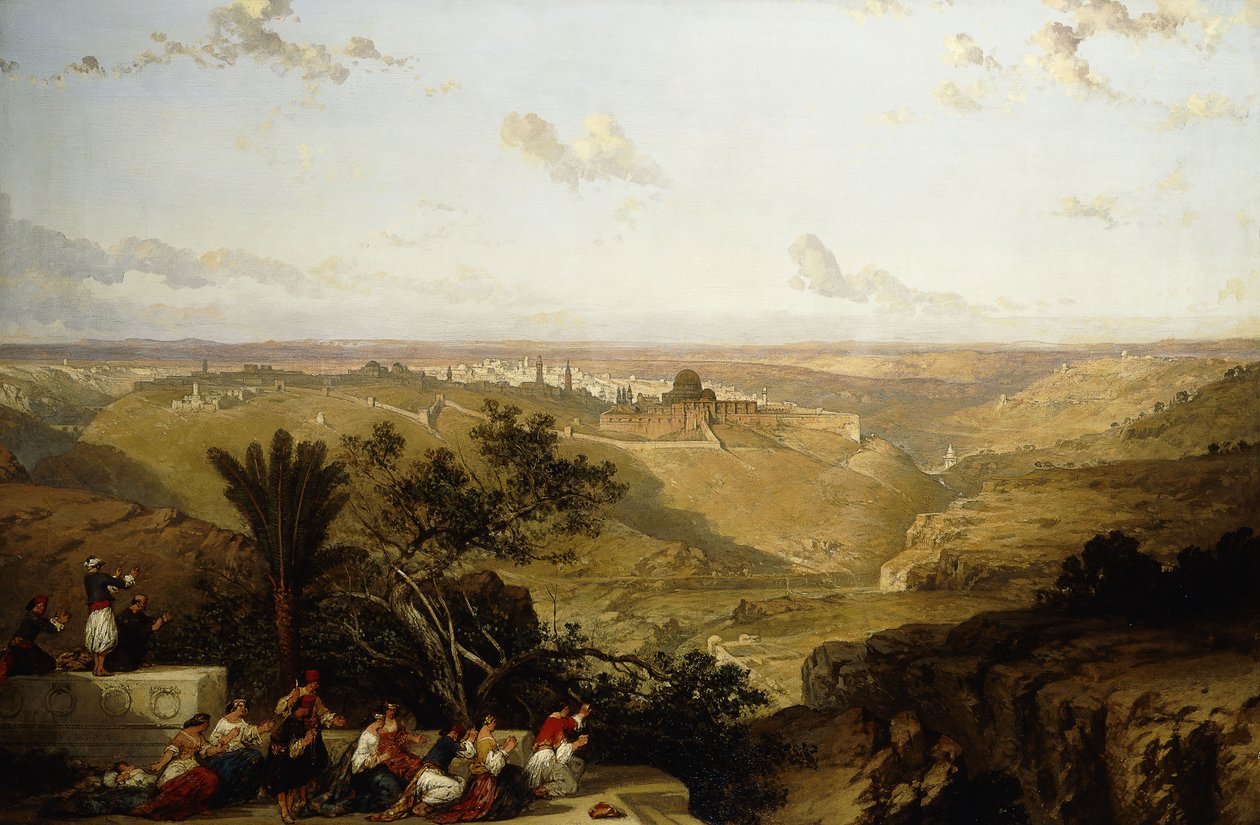 Jeruzsálem alkotó: David Roberts