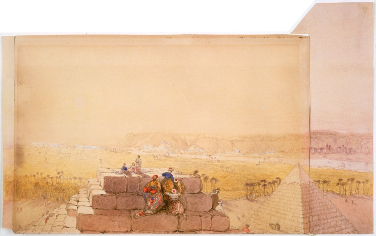 Piramisok, 19. század alkotó: David Roberts