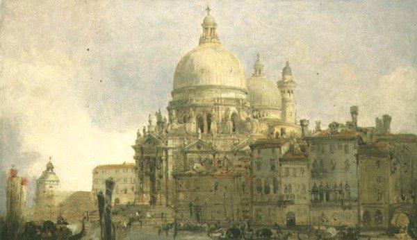 Santa Maria della Salute, Velence alkotó: David Roberts