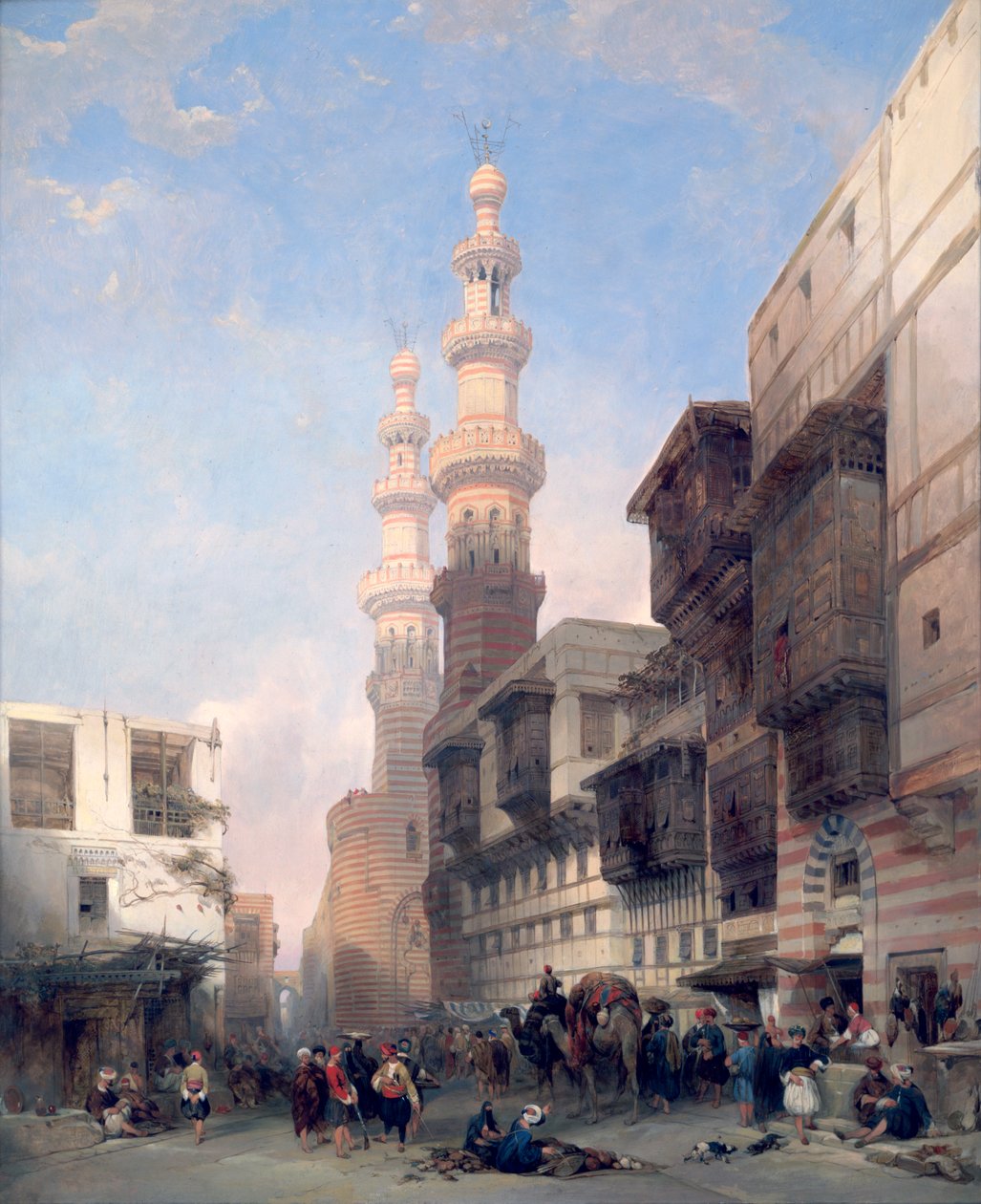 Metawalea kapuja, 1843 alkotó: David Roberts