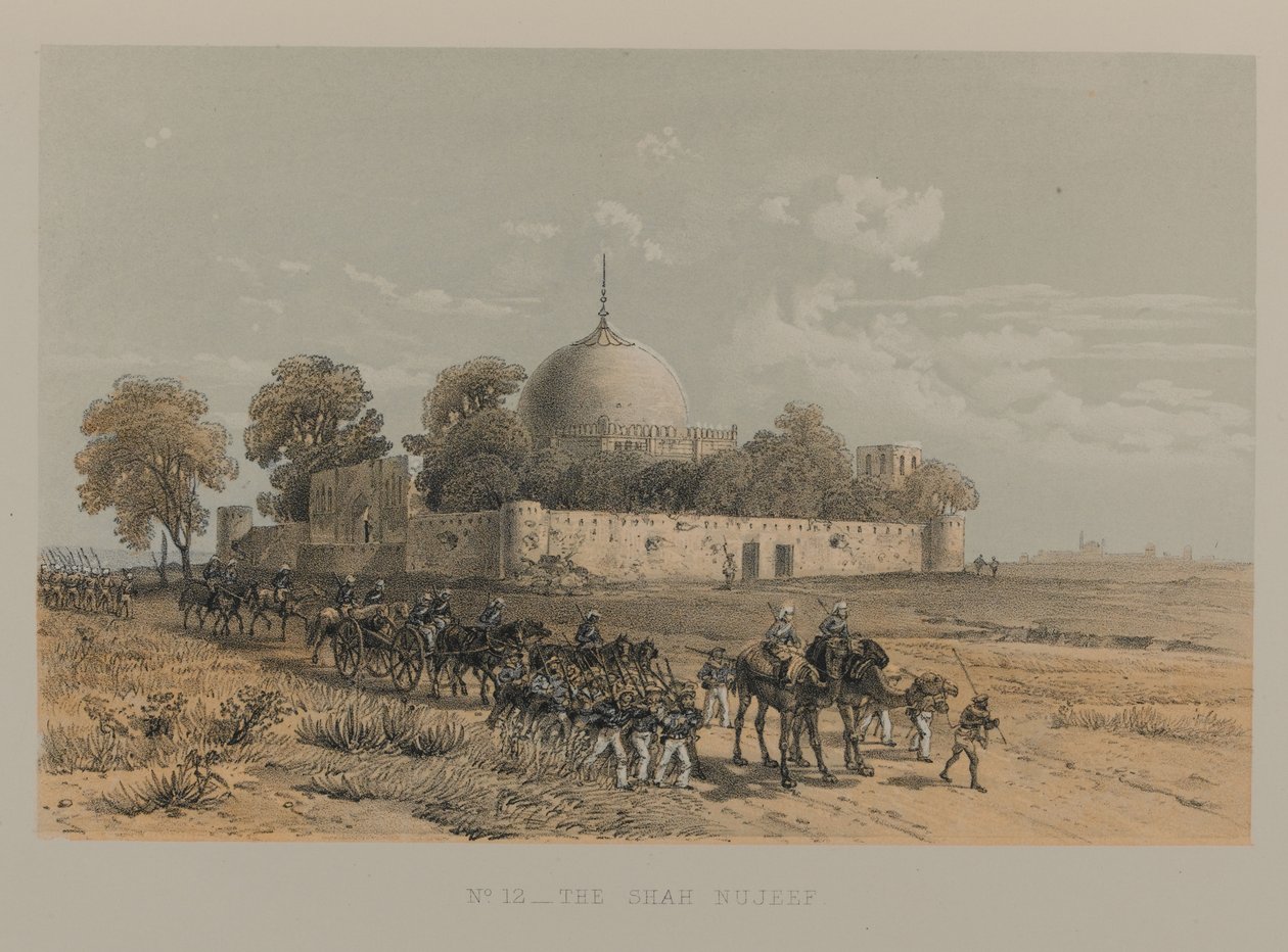The Shah Nujeef, Lucknow alkotó: David Scott Lieutenant Colonel (after) Dodgson