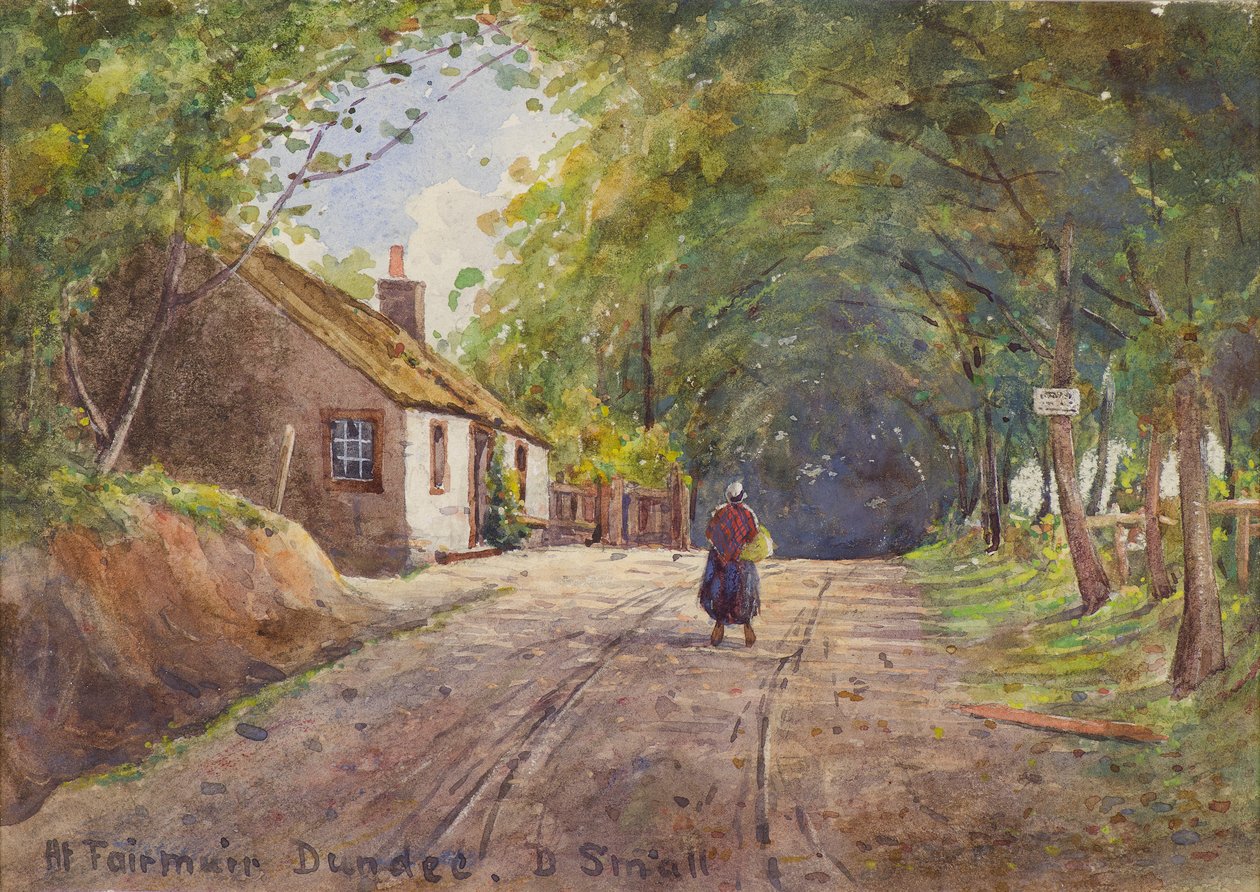 At Fairmuir, Dundee (akvarell) alkotó: David Small
