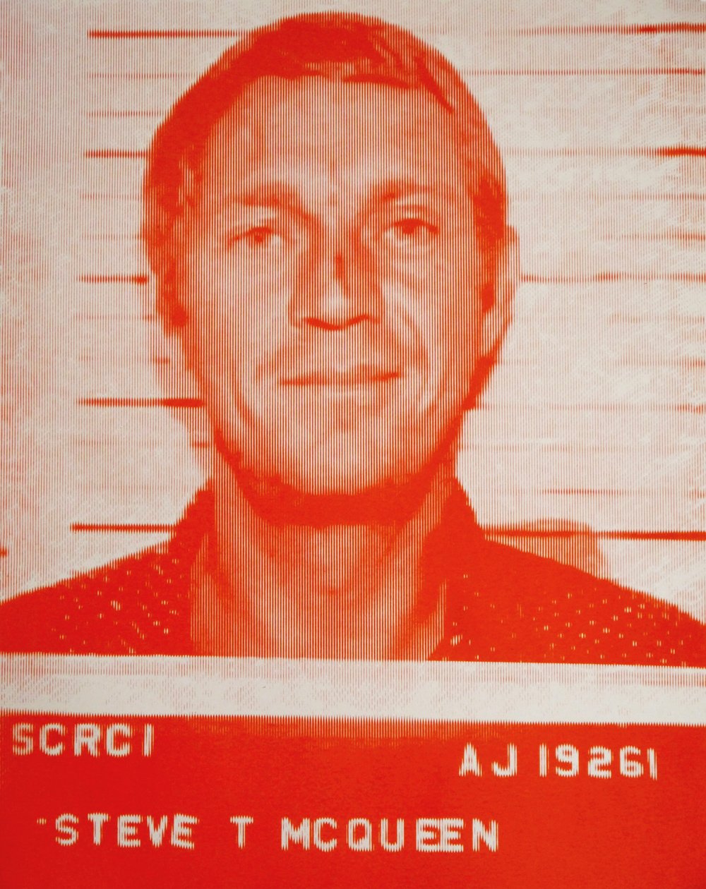Steve McQueen III (selyemszitanyomás) alkotó: David Studwell