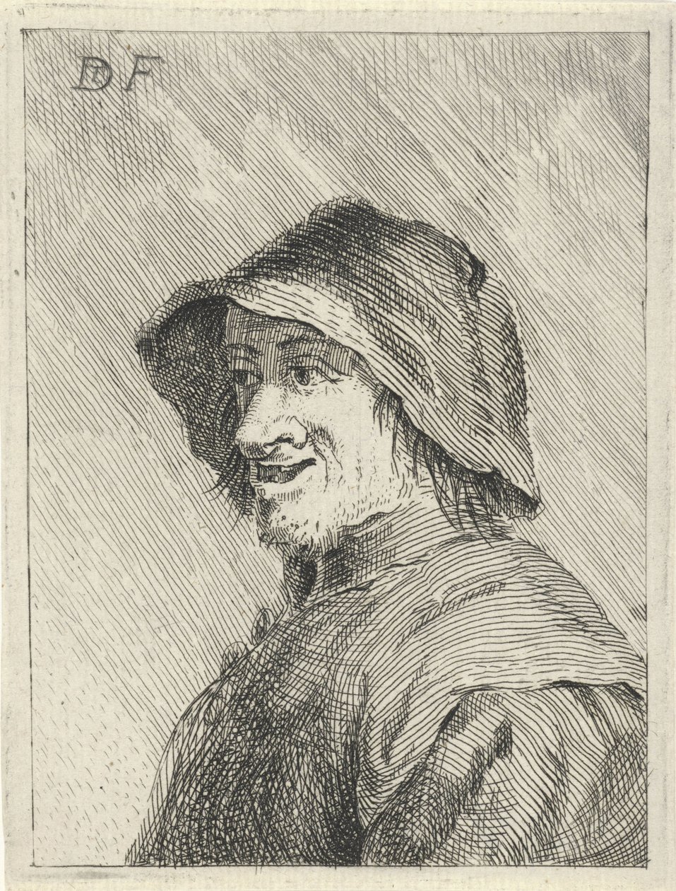 Gazda kalappal a fején balra alkotó: David Teniers (II)