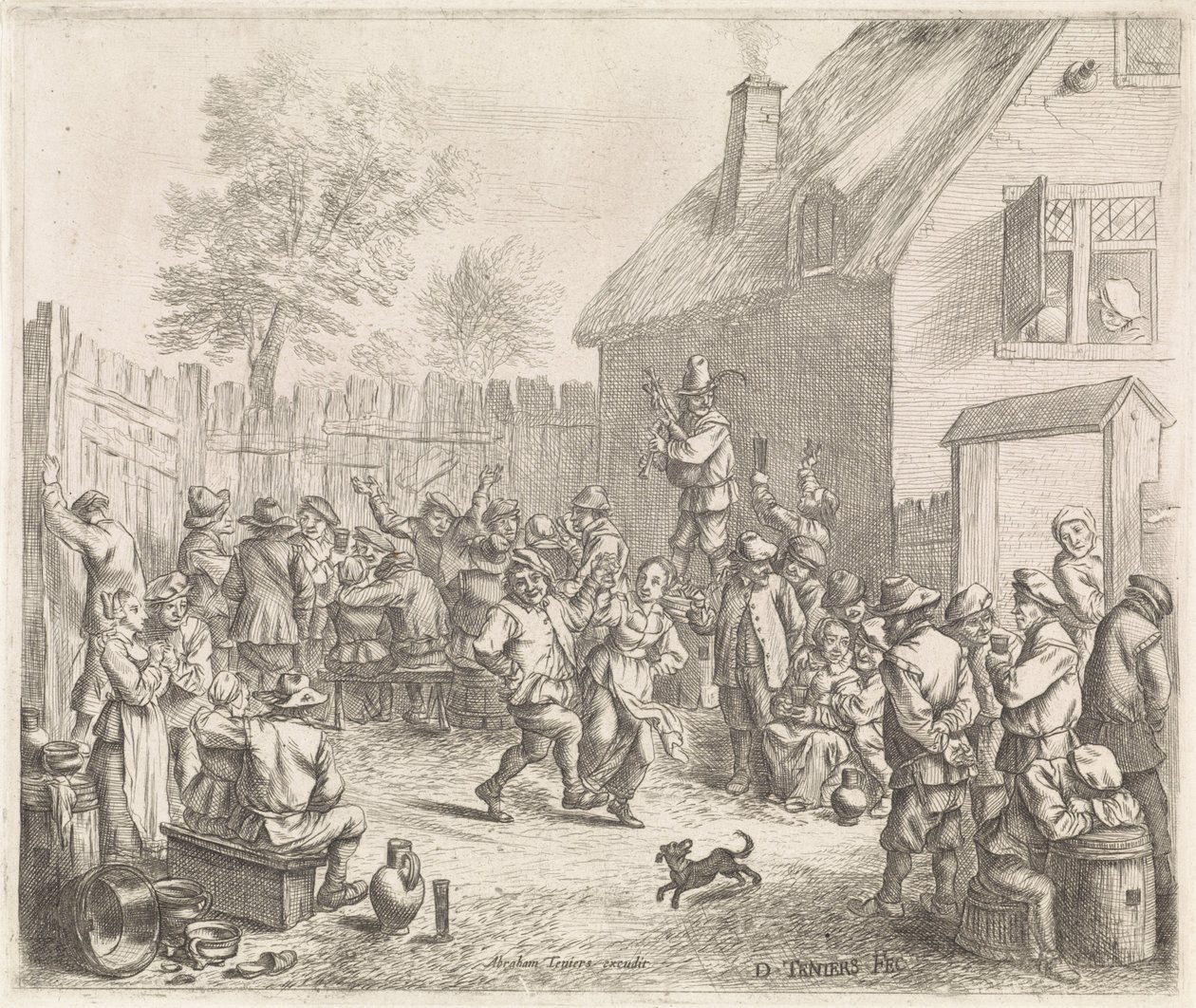 Gazdavásár alkotó: David Teniers (II)