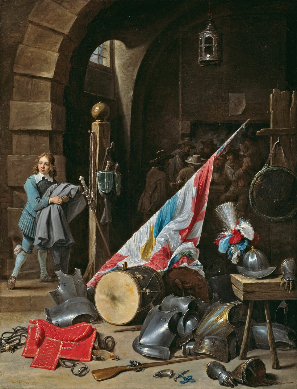 Őrház, 164050. alkotó: David Teniers II