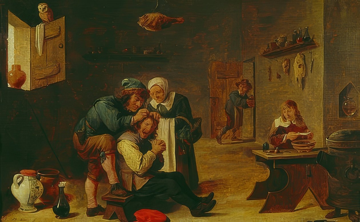 Sebészet alkotó: David Teniers the Elder