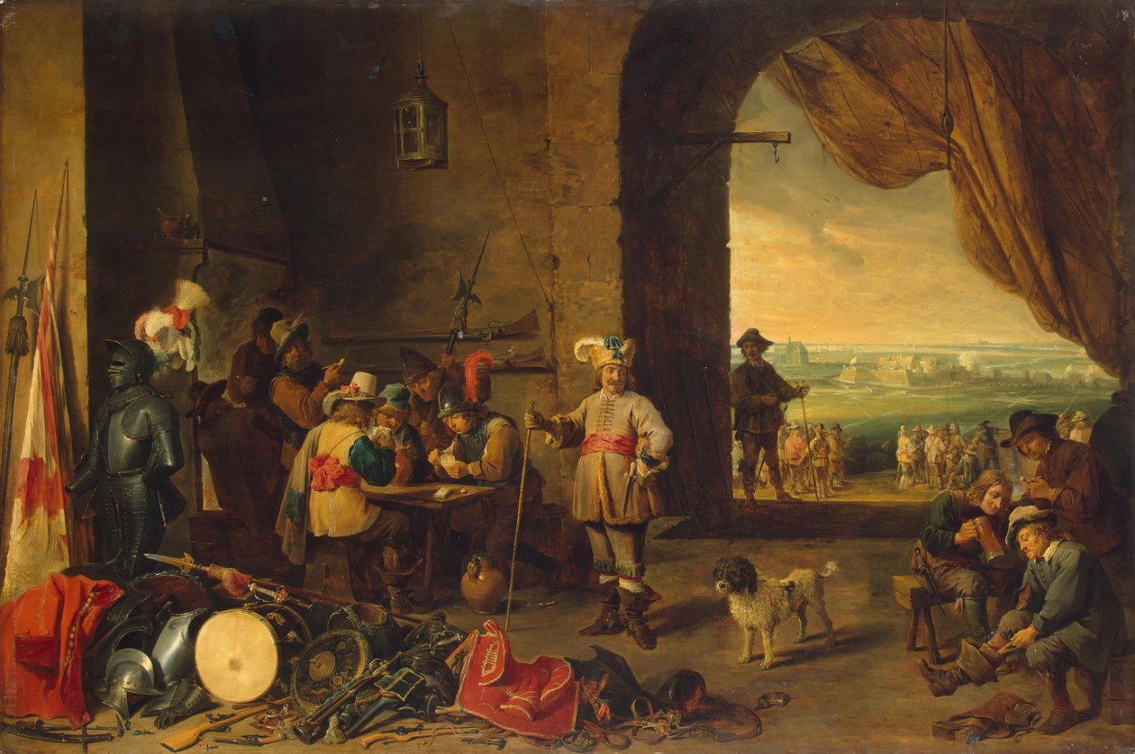 Őrszoba alkotó: David Teniers the Younger