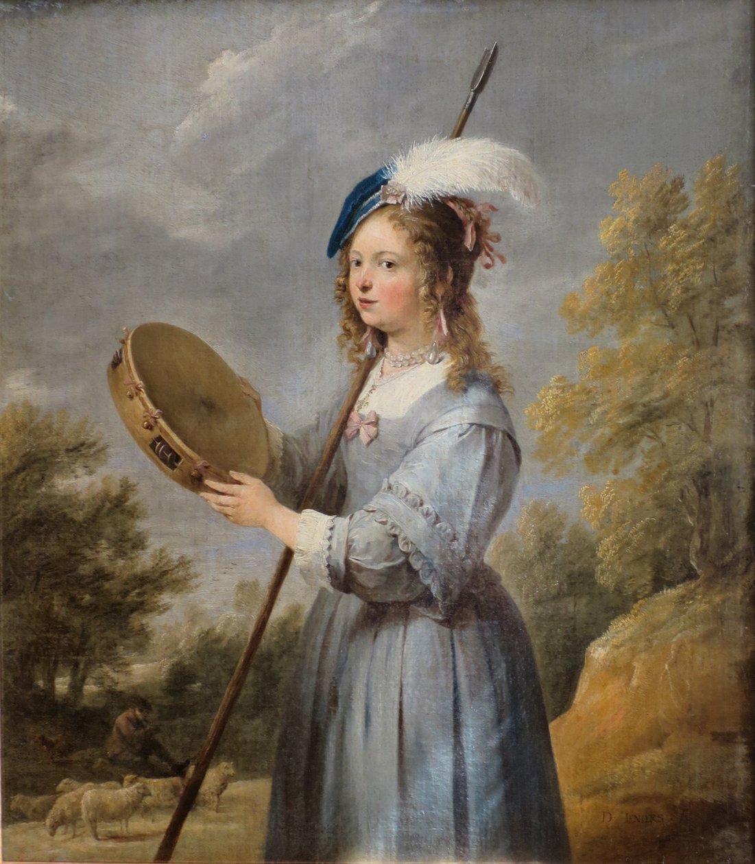 Pásztorlány alkotó: David Teniers the Younger