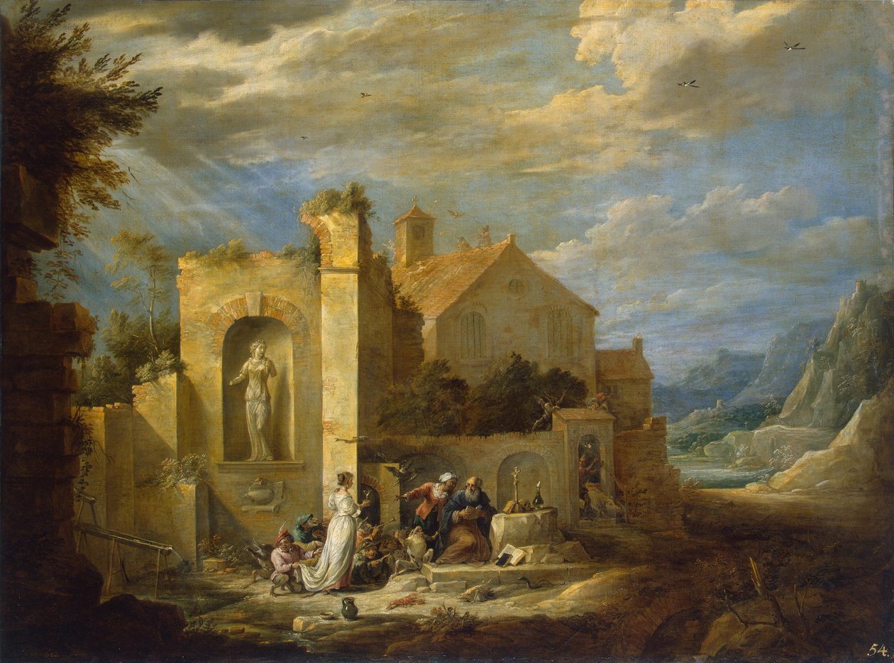 Szent Antal megkísértése alkotó: David Teniers the Younger