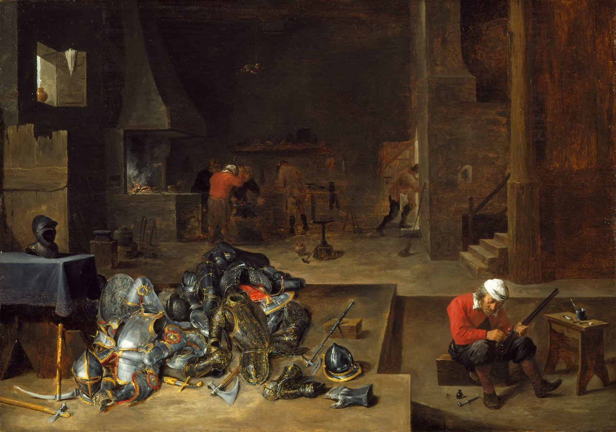 A páncélos boltja alkotó: David Teniers the Younger