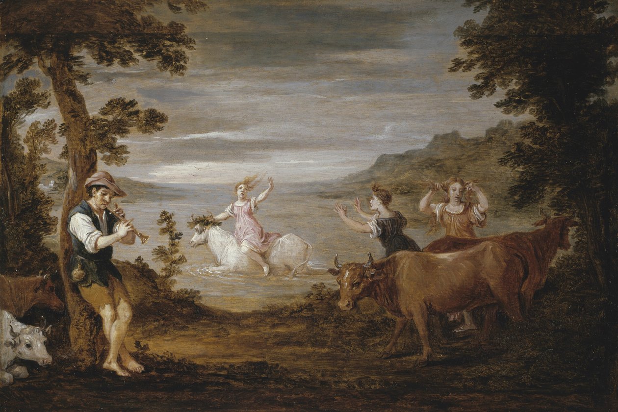 Európa megerőszakolása alkotó: David Teniers the Younger