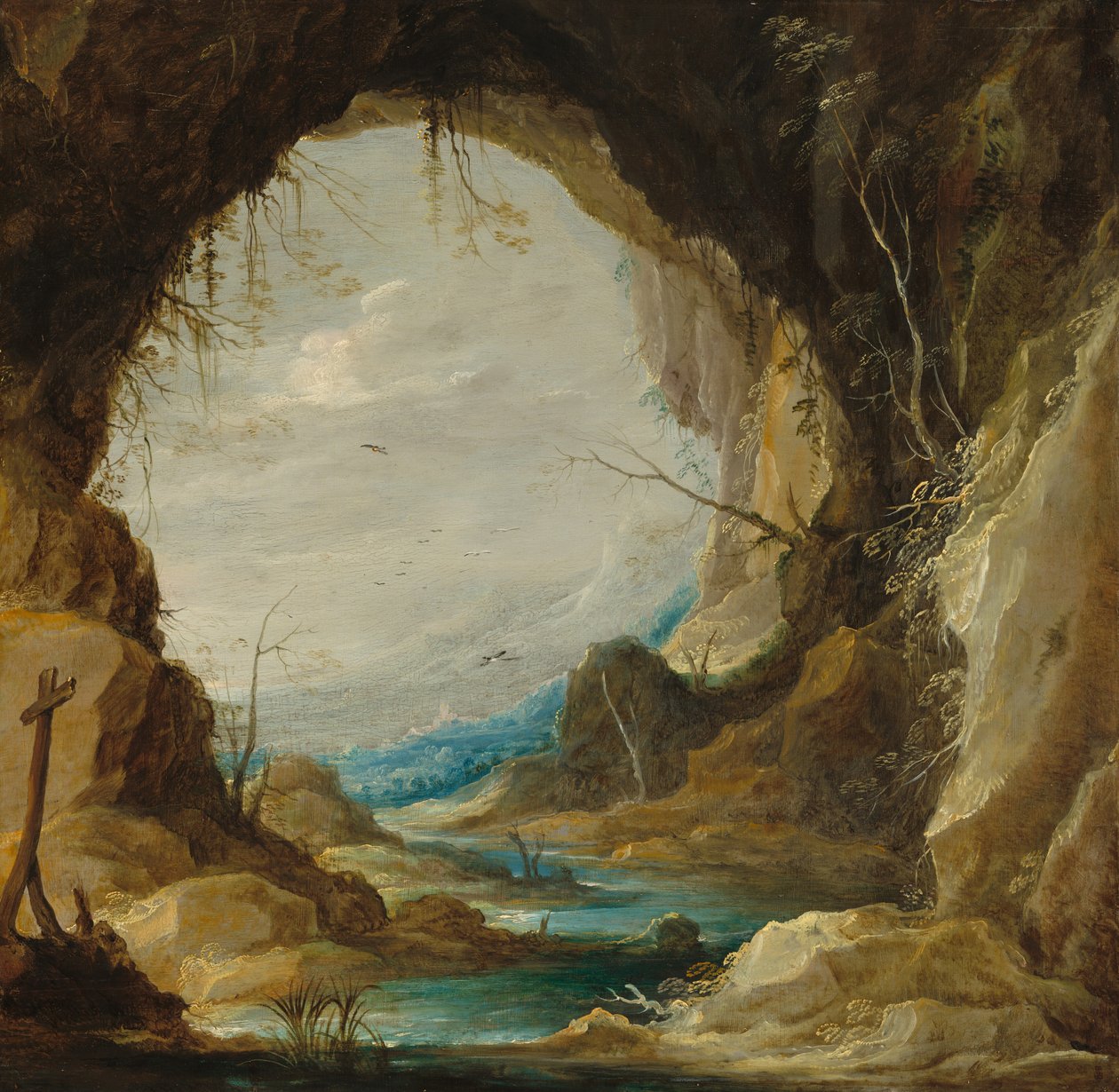 Vista egy barlangból alkotó: David Teniers the Younger
