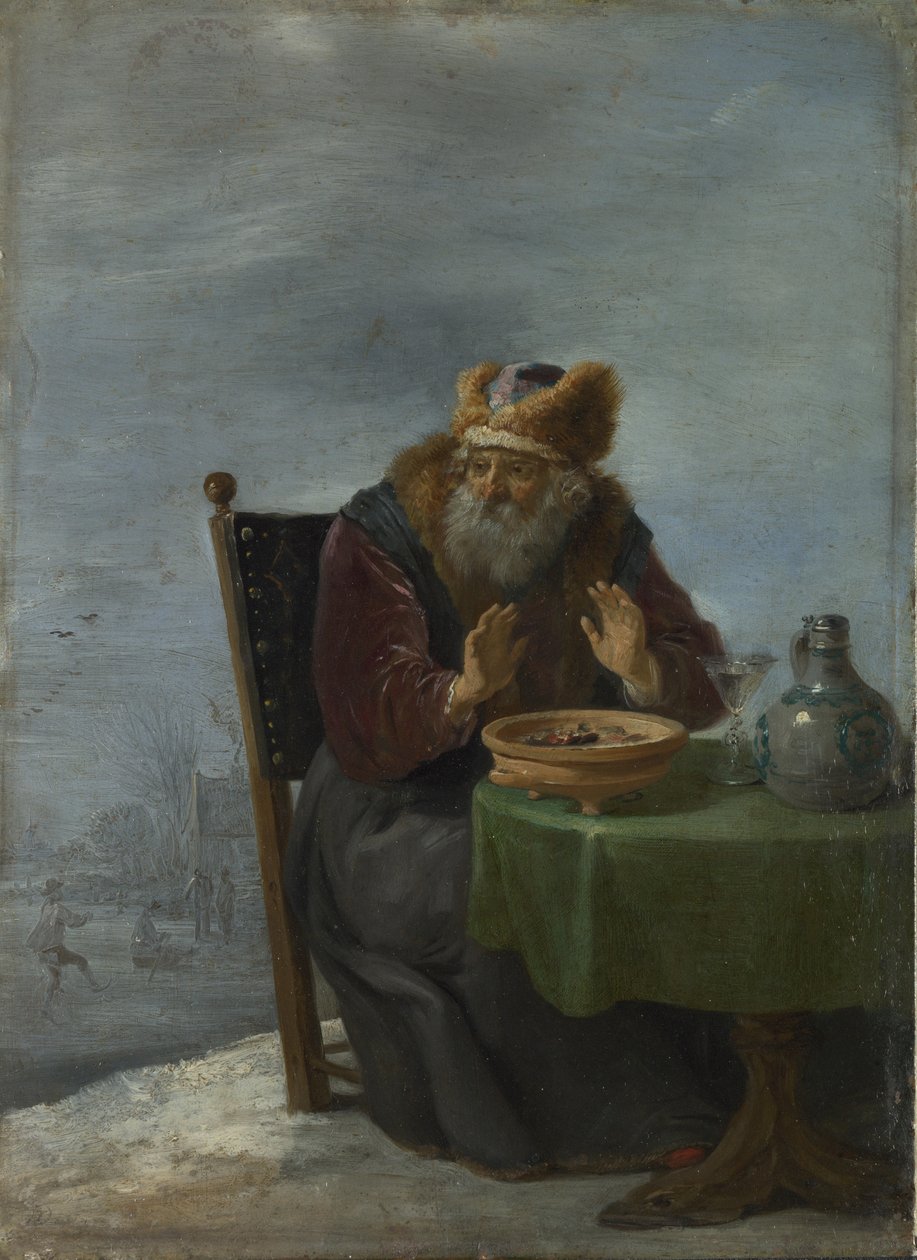 Tél A négy évszak című sorozatból, c. 1644 alkotó: David Teniers the Younger