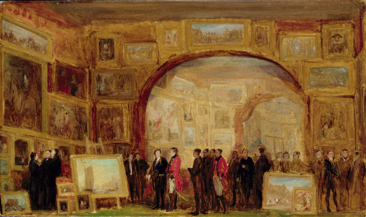 Régi mesterek kiállítása a brit intézményben alkotó: David Wilkie